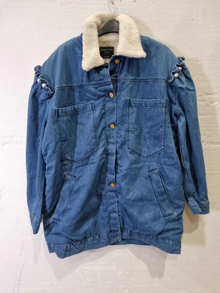 Mother Of Pearl Macy – Winter Jacket – Stone Wash  Size:  Small