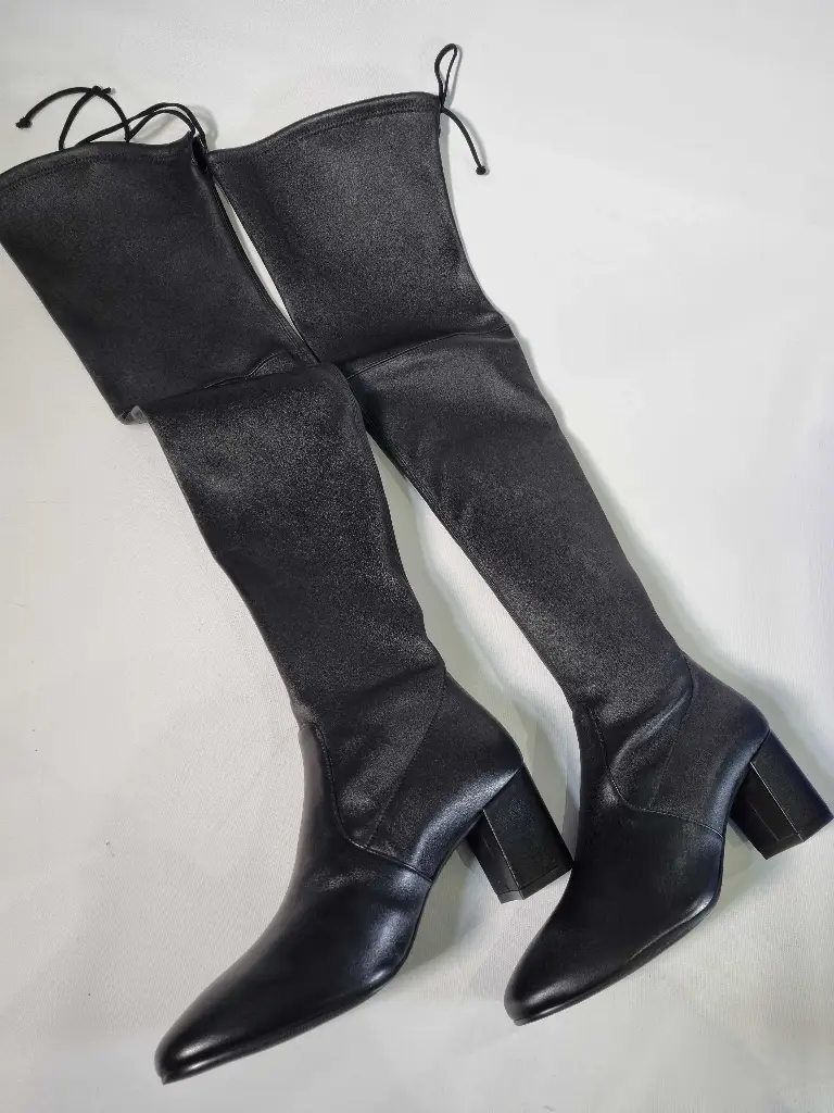 Stuart Weitzman Grey Genna 60 City Long Boot  Size:  Eur 39