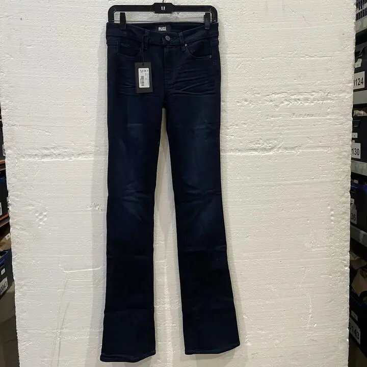 Paige - Dark Blue Manhattan Bootcut Jean  Size: 27