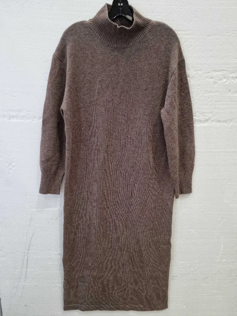 N°· Eleven Brown Wool Knit Dress  Size: Small