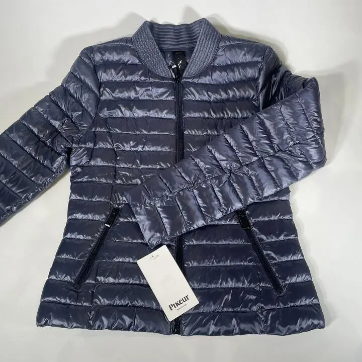 Pikeur- Pauleen Selection Ladies Quilted Jacket -38- Blueberry  Size: 38