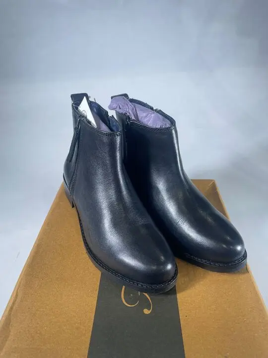 Frank James- Newbury Ladies Black Zip Up Boots Size: Uk 4
