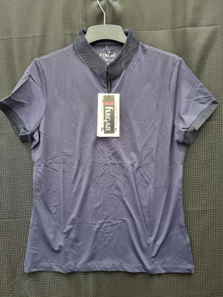 Women'S Training Shirt Rip Zip Size: 44