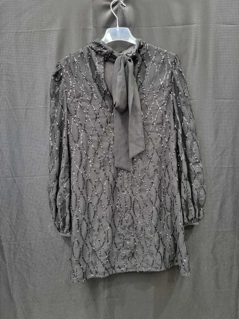 Mint Velvet Crinkle Mini Dress Size: Uk 12