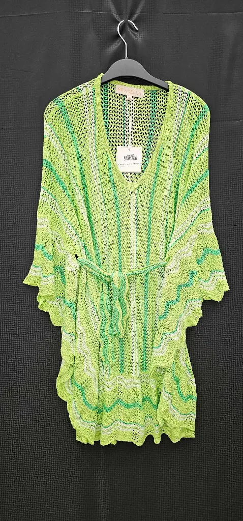Pranella - Paula Green-Lime Kaftan - Multi Size: One Size