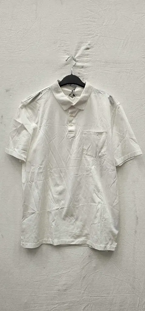 Reiss - White Hendrix Cotton Polo Shirt - White Size: Xl
