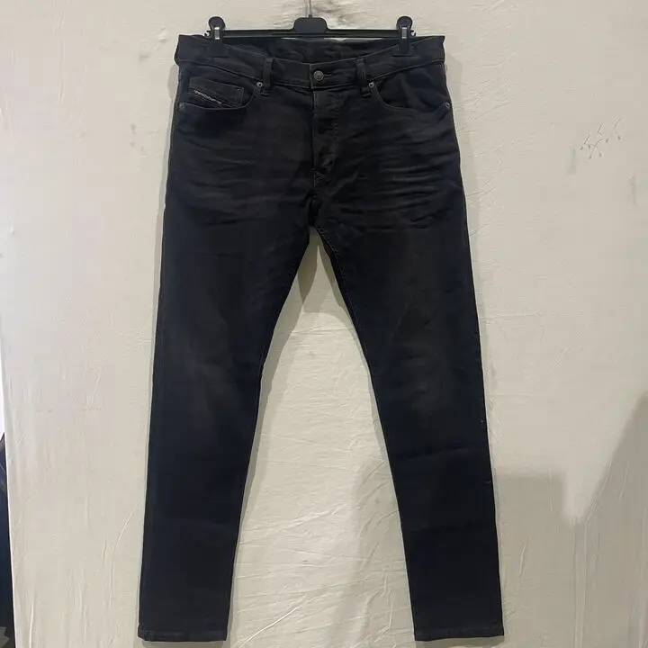 Diesel - Black Tepphar-X Tapered Stretch Jeans Size: W34/L32