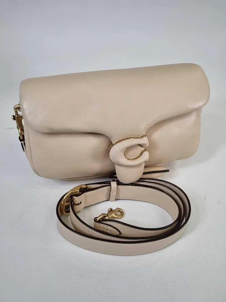 Coach - Cream Tabby Handbag Size: *