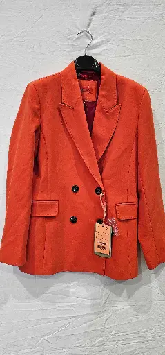 [VF3978] Max&Co. - Orange Notevole Blazer - orange  Size: M